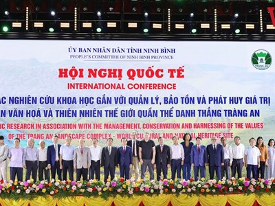 Tràng An là “bảo tàng sống” về sự tiến hoá tự nhiên và văn minh nhân loại