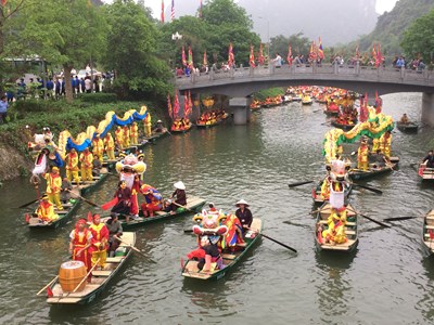 (Infographic) Những lễ hội lớn đầu năm ở Ninh Bình