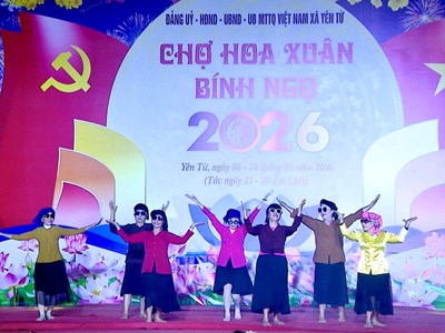 Rộn ràng không gian văn hoá đón Tết Bính Ngọ tại Yên Từ