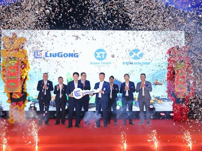 Tập đoàn Xuân Thiện triển khai đội xe máy công trình thuần điện đầu tiên tại Việt Nam