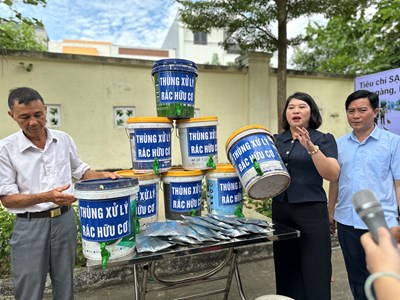 Ninh Bình: Sôi nổi ngày hội toàn dân chung tay bảo vệ môi trường tại Gia Trấn