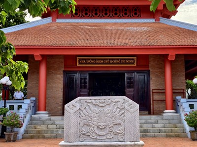 Nhà tưởng niệm Bác Hồ ở Trường Sa: Nơi sáng mãi ngọn lửa cách mạng