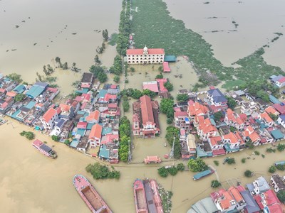 Ninh Bình: Mưa lũ gây thiệt hại trên 94 tỉ đồng