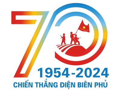 Mẫu logo tuyên truyền kỷ niệm 70 năm Chiến thắng Điện Biên Phủ