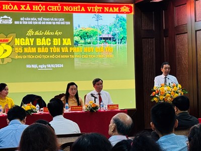 Phát huy giá trị Khu di tích sau 55 năm ngày Bác đi xa