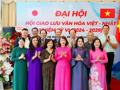 Đại hội Hội Giao lưu Văn hóa Việt Nam- Nhật Bản lần thứ VI