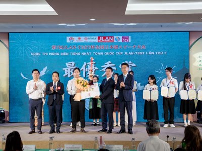 Cuộc thi Hùng biện tiếng Nhật toàn quốc cup JLAN-TEST lần 7