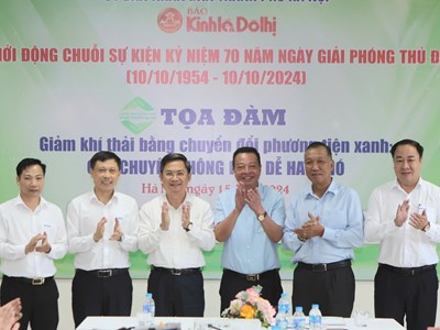 Ra mắt chuyên mục Chào mừng 70 năm Ngày Giải phóng Thủ đô trên Báo Kinh tế & Đô thị