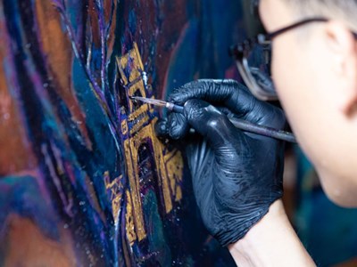 Thỏa sức với sơn mài trong kho tàng bản sắc văn hóa Việt