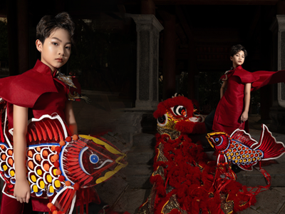 Mẫu nhí nam đầu tiên góp mặt tại Đại sứ toàn cầu của GSFW 