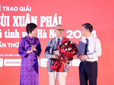 Vì tình yêu Hà Nội, GS.TS.KTS Hoàng Đạo Kính nhận Giải thưởng Lớn 