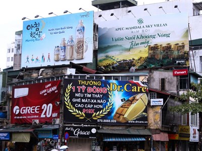 Đẩy lùi bất cập về quảng cáo ngoài trời