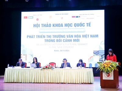 Phát triển thị trường văn hóa Việt Nam trong bối cảnh mới