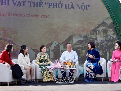 Bảo vệ và phát huy giá trị di sản văn hoá phi vật thể “Phở Hà Nội”