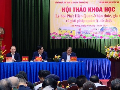 Lễ hội Phết Hiền Quan tìm phương án tổ chức an toàn, khoa học