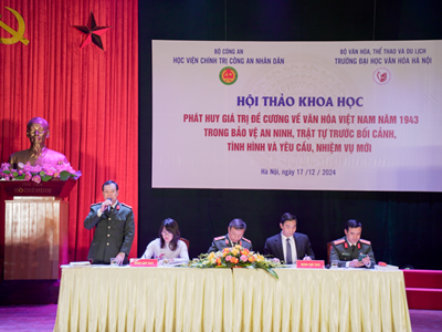 Phát huy giá trị Đề cương về văn hoá Việt Nam trong bối cảnh, tình hình và nhiệm vụ mới