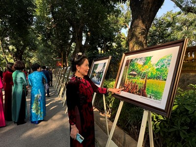 Những khoảnh khắc đẹp về Khu Di tích Chủ tịch Hồ Chí Minh tại Phủ Chủ tịch