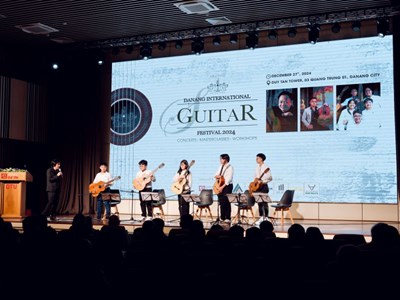  Lần đầu tổ chức, Festival Guitar Quốc tế Đà Nẵng chiếm trọn tình cảm khán giả