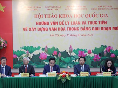 Xây dựng văn hóa trong Đảng cần triển khai đồng bộ, khoa học