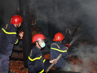 Bắc Giang đề xuất biện pháp xử lý vụ cháy di tích quốc gia Chùa Làng Vẽ