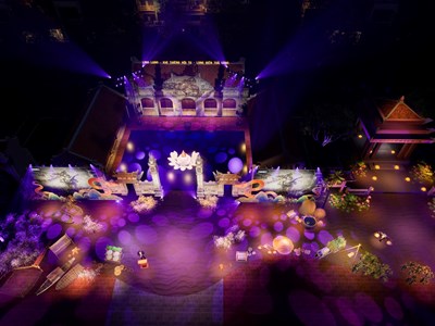 Công nghệ hiện đại trong Chương trình nghệ thuật Linh Lang - Khí thiêng hội tụ 