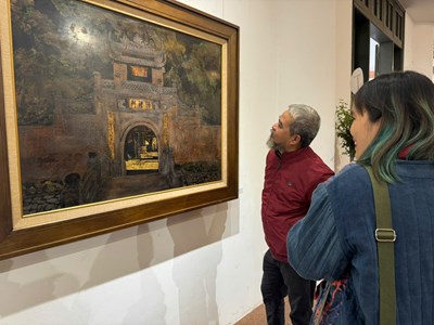 Triển lãm “Xuân 2025” nhân 100 năm thành lập Trường Đại học Mỹ thuật Việt Nam