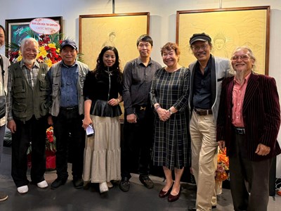 Những xúc cảm thăng hoa trong triển lãm “Miền yêu thương”