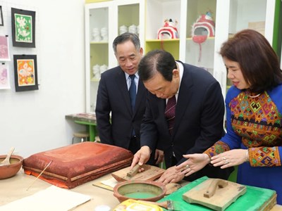 Thị trưởng TP. Sejong thăm Bảo tàng Mỹ thuật Việt Nam