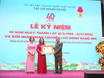 Tạp chí Người Hà Nội kỷ niệm 40 năm thành lập
