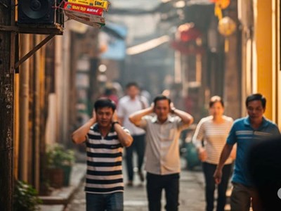 Sau karaoke, loa phường cũng đang gây ức chế và ảnh hưởng đến sức khỏe mỗi người