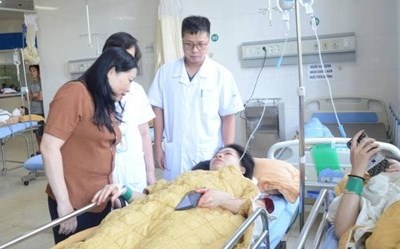  Vụ lật xe khách ở Lào Cai: 20 người bị thương đang được điều trị