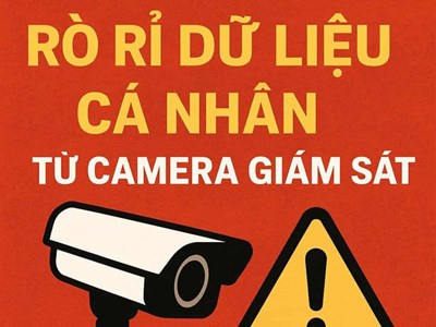 Sau vụ việc hàng chục clip nhạy cảm bị phát tán, cảnh báo nguy cơ lộ dữ liệu cá nhân từ camera giám sát