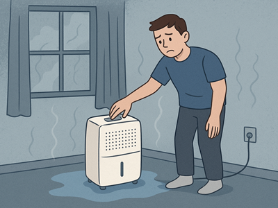 Sai lầm thường gặp khi dùng máy hút ẩm khiến nồm càng nặng hơn