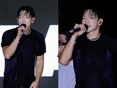 Bi Rain “đốt cháy” sân khấu Waterbomb đêm đầu tiên