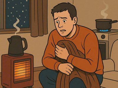 Sưởi ấm sai cách: Nguy cơ cháy nổ và nguy hiểm luôn rình rập trong mỗi gia đình