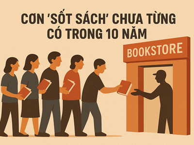 Cơn “sốt sách” chưa từng có trong 10 năm, sau hiệu ứng điện ảnh và giải thưởng