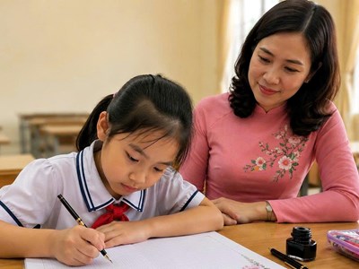 Học sinh bây giờ viết tay ngày càng xấu: Một thế hệ quen gõ hơn viết?