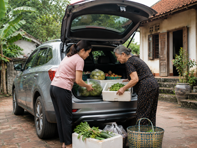 Mỗi lần về quê mang đầy đồ lên phố, bị em dâu nói “đang bòn rút bố mẹ”