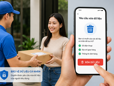 Đề xuất “quyền được yêu cầu xóa dữ liệu”: Lá chắn cho người tiêu dùng thời số hoá
