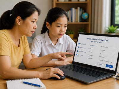 Hà Nội mở đăng ký lớp 6 trực tuyến: Những lỗi dễ gặp cần lưu ý