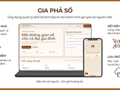 Sinh viên phát triển ứng dụng AI số hóa gia phả, lưu giữ cội nguồn