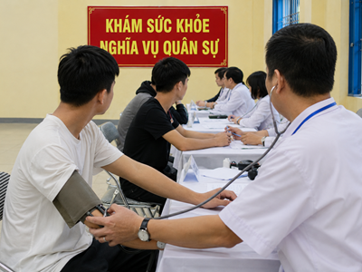 Không chấp hành quyết định khám sức khỏe nghĩa vụ quân sự, có thể bị phạt tới 75 triệu