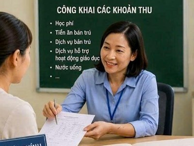 Tiền dịch vụ hỗ trợ trường học còn dư cuối năm có trả lại phụ huynh?