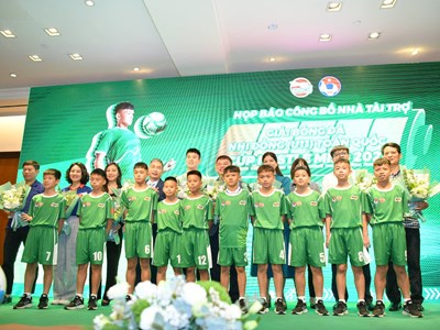 50 đội dự tranh Giải Bóng đá nhi đồng toàn quốc