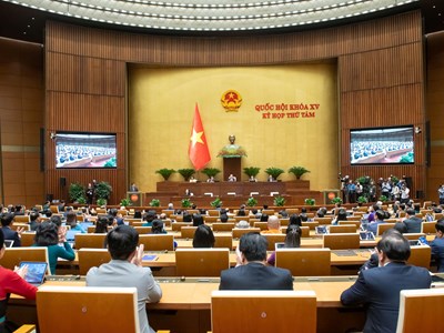 Bế mạc kỳ họp thứ 8, Quốc hội khóa XV  ​