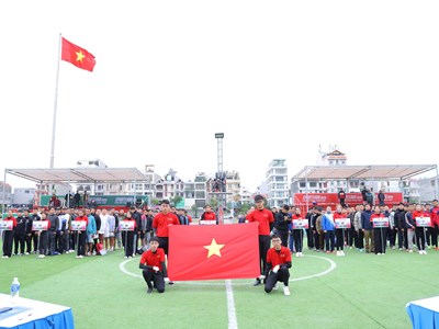 Khai mạc vòng chung kết Giải bóng đá thanh niên nông thôn toàn quốc 2024