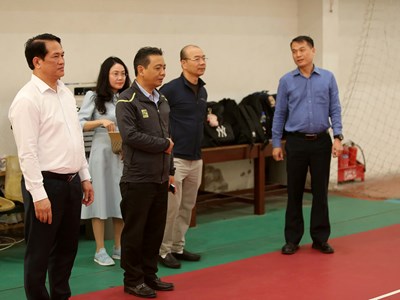 Các VĐV trẻ hãy nỗ lực, góp phần vào mục tiêu vươn mình của dân tộc 