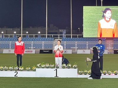 Mai Ngọc Ánh đoạt HCB tại Giải U18 Điền kinh vô địch châu Á 