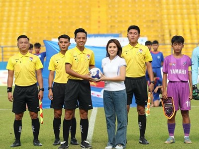 Sôi động vòng chung kết Giải bóng đá thiếu niên (U13) toàn quốc 