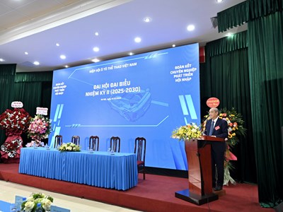 Ông Vương Bích Thắng tiếp tục được tín nhiệm giữ cương vị Chủ tịch Hiệp hội Ô tô Thể thao Việt Nam